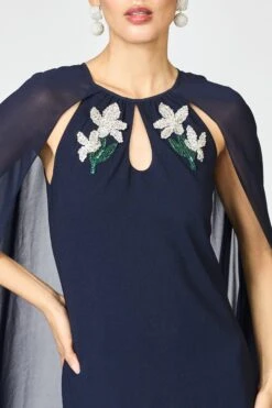 EMBELLISHED COLLEEN GOWN - MIDNIGHT -Sachin & Babi Clothing R261G11 410 5