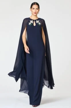 EMBELLISHED COLLEEN GOWN - MIDNIGHT -Sachin & Babi Clothing R261G11 410 6