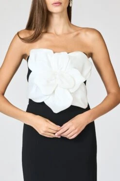 MARIST GOWN - IVORY BLACK -Sachin & Babi Clothing R261G12 001 6