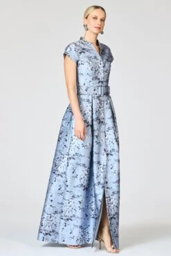 MARTA GOWN - ICED CHERRY BLOSSOM -Sachin & Babi Clothing R261G33 450 4