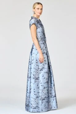 MARTA GOWN - ICED CHERRY BLOSSOM -Sachin & Babi Clothing R261G33 450 5