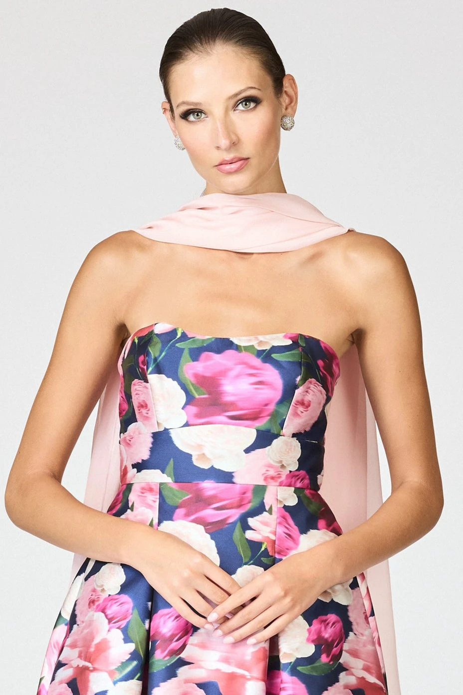 EMBELLISHED EMMY SCARF - PETAL 5 EMBELLISHED EMMY SCARF - PETAL - Image 3