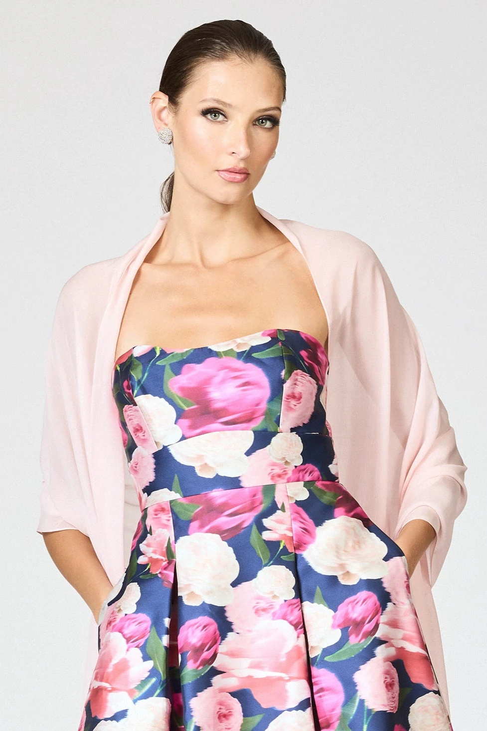 EMBELLISHED EMMY SCARF - PETAL 4 EMBELLISHED EMMY SCARF - PETAL - Image 2