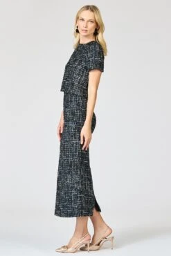 ADORA SKIRT - OBSIDIAN FROST -Sachin & Babi Clothing R261S03 001 8