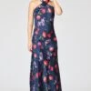 LAURANT GOWN - MIDNIGHT JARDIN 1 LAURANT GOWN - MIDNIGHT JARDIN -Sachin & Babi Clothing R262G21 418 2
