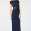 EMBELLISHED KELLY GOWN - MIDNIGHT -Sachin & Babi Clothing R262G23 410 4