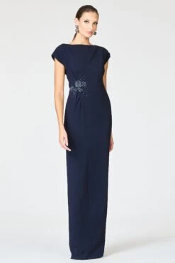 EMBELLISHED KELLY GOWN - MIDNIGHT -Sachin & Babi Clothing R262G23 410 8