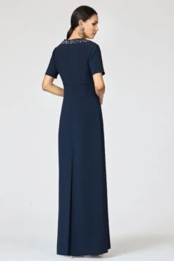 EMBELLISHED FRANCA GOWN - MIDNIGHT -Sachin & Babi Clothing R262G28 410 6