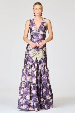 RORI GOWN - WINTER PEONY -Sachin & Babi Clothing R262G41 509