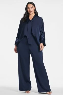 Reid Top - Midnight -Sachin & Babi Clothing REIDTOP MIDNIGHT FRONT1