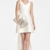 Rosie Dress - Ivory 2 Rosie Dress - Ivory -Sachin & Babi Clothing ROSIEDRESS IVORY FRONT1