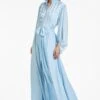 Beatrix Gown - Chambray Blue 2 Beatrix Gown - Chambray Blue -Sachin & Babi Clothing S221G13F 455 BEATRIXGOWN CHAMBRAYBLUE FRONT 1d7504d0 f484 409d a7d7 2a0d0f7b28ff