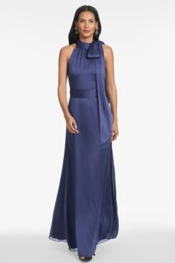Kayla Gown - Deep Cobalt