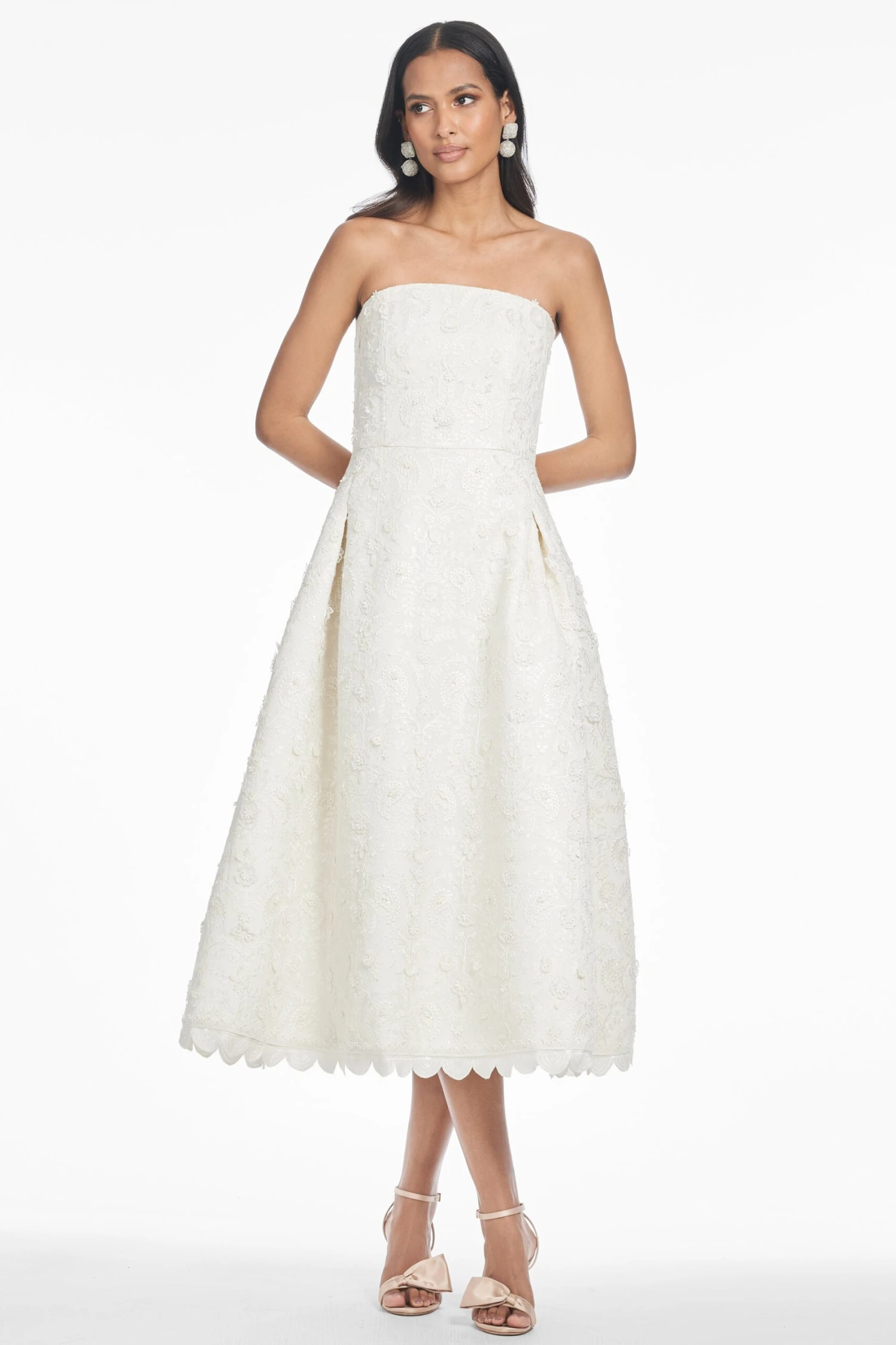 SHAY DRESS - IVORY 3 SHAY DRESS - IVORY
