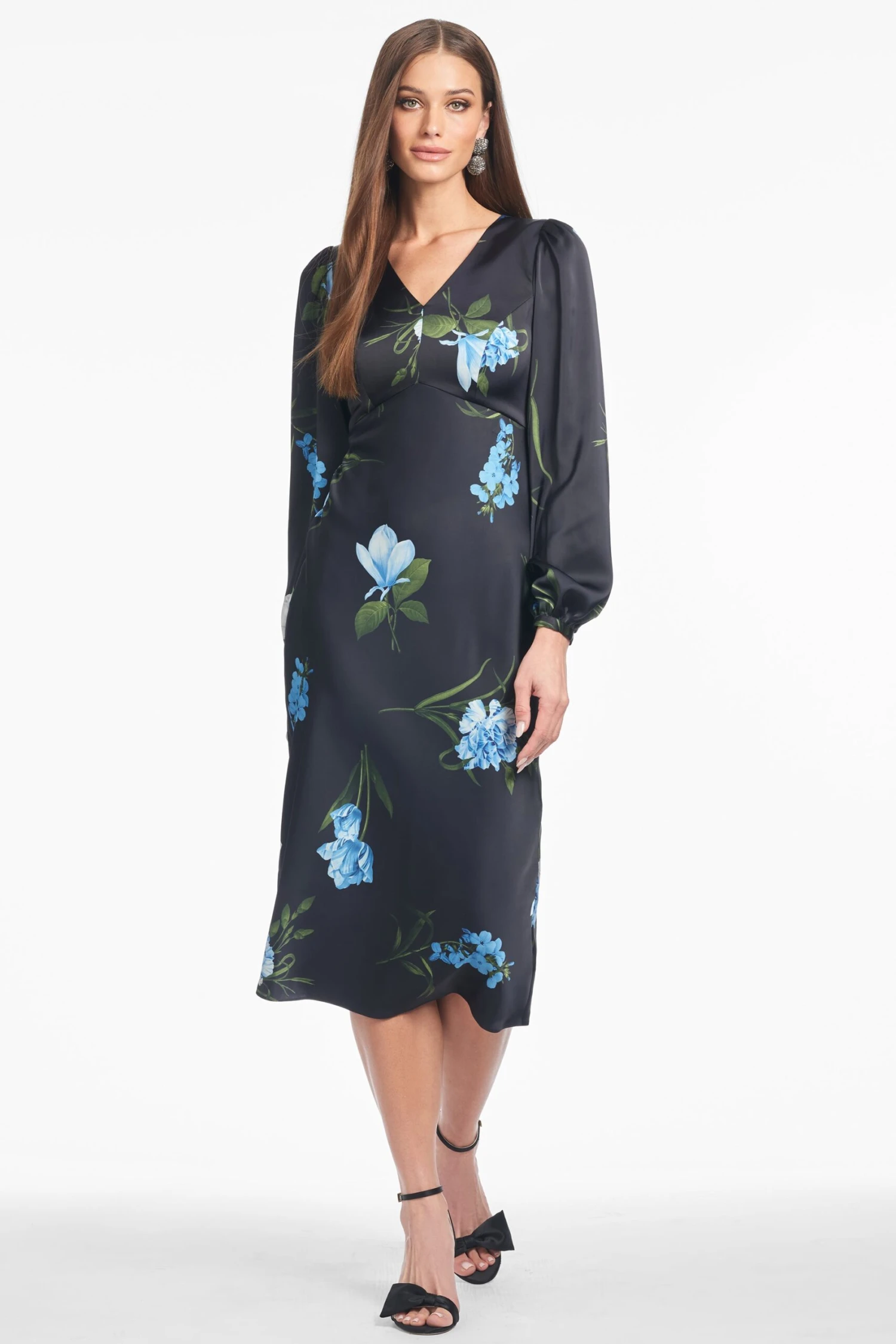 LOLA DRESS - NIGHT SKY BLUE OCULATA 3 LOLA DRESS - NIGHT SKY BLUE OCULATA