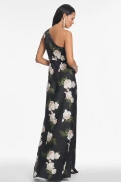 DELPHINE GOWN - OBSIDIAN BLOOMS -Sachin & Babi Clothing S251D47 002 3