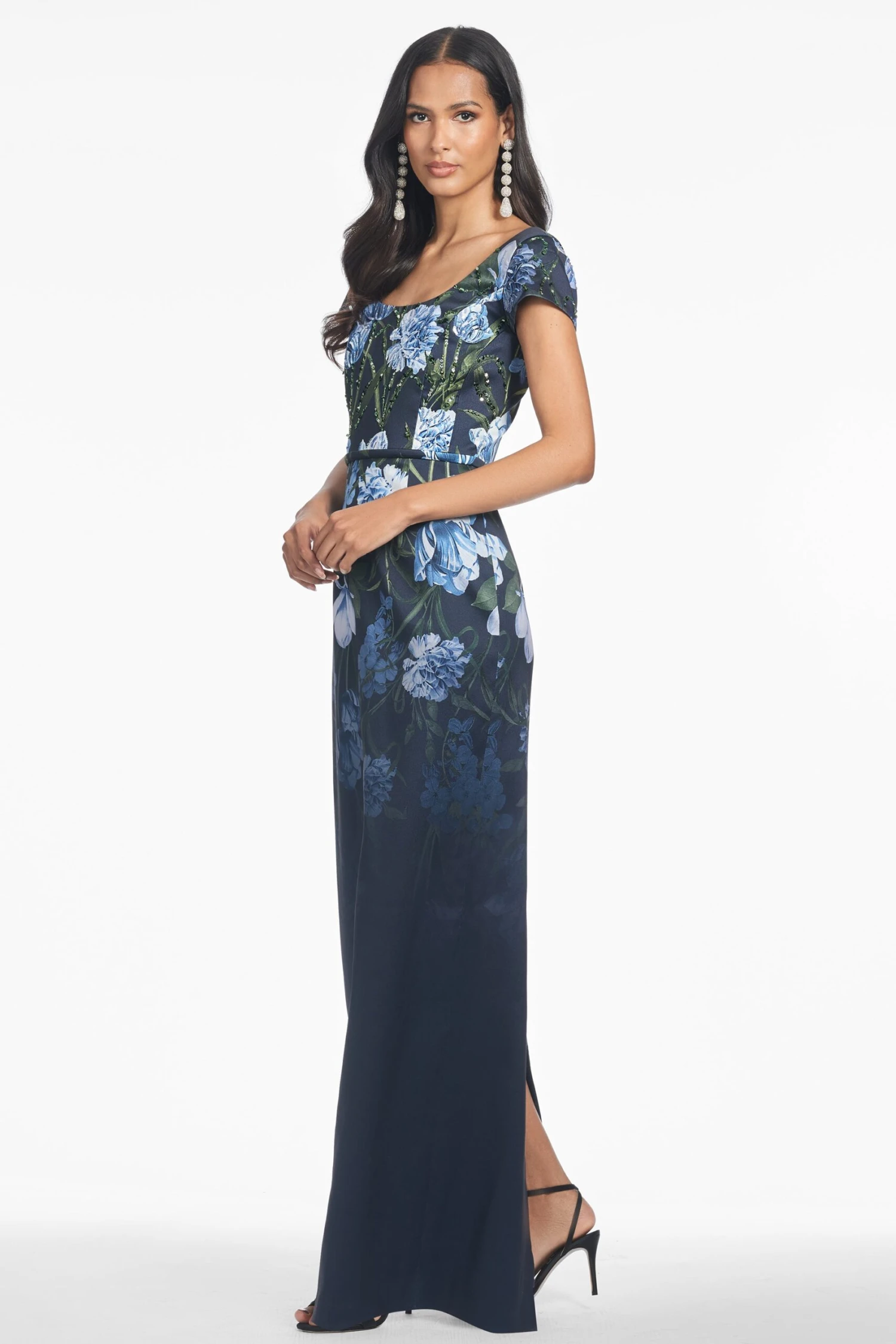 EMBELLISHED GRACE GOWN - NIGHT SKY PRIMA GARDEN 7 EMBELLISHED GRACE GOWN - NIGHT SKY PRIMA GARDEN - Image 5