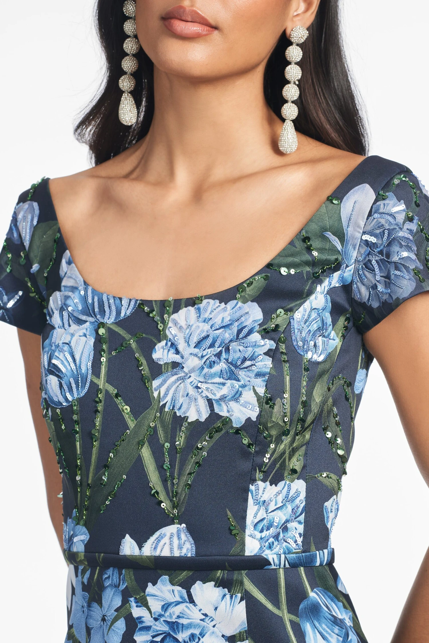 EMBELLISHED GRACE GOWN - NIGHT SKY PRIMA GARDEN 4 EMBELLISHED GRACE GOWN - NIGHT SKY PRIMA GARDEN - Image 2