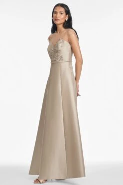 BETSY GOWN - PEWTER -Sachin & Babi Clothing S251G17 250 4