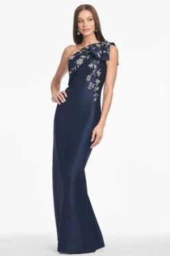 EMBELLISHED OLIVIA GOWN - NIGHT SKY 13 EMBELLISHED OLIVIA GOWN - NIGHT SKY -Sachin & Babi Clothing S251G32 415 3