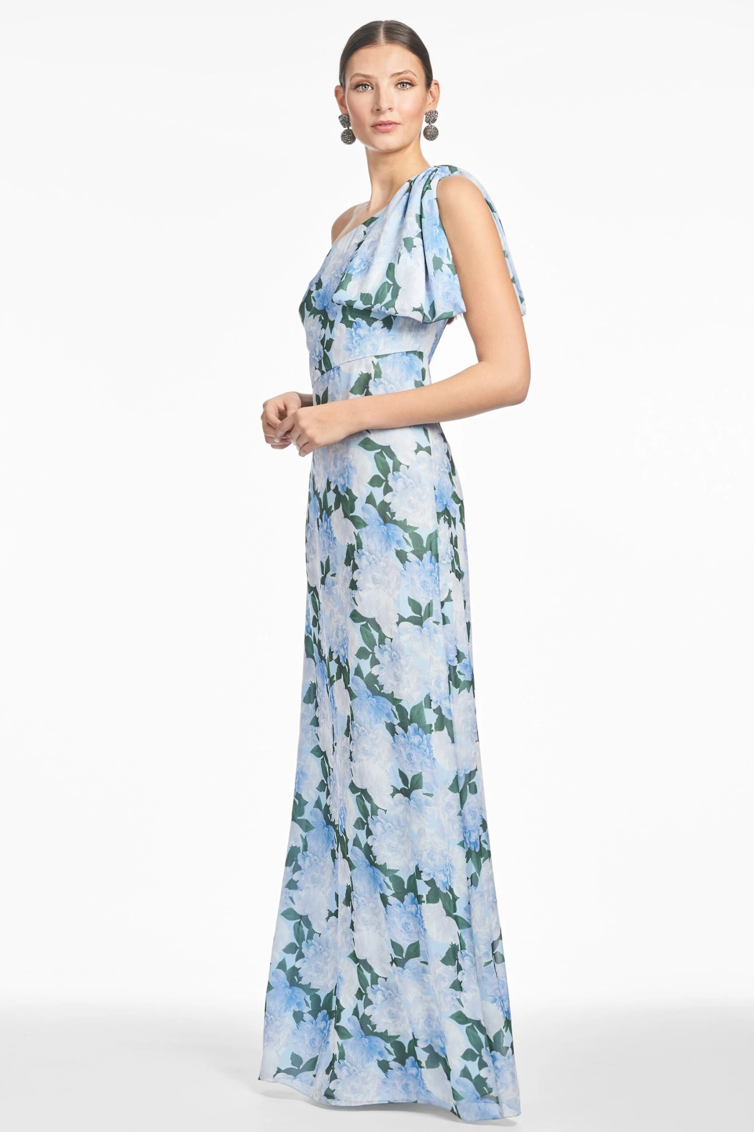 CHELSEA GOWN - GLACIAL PEONIES 4 CHELSEA GOWN - GLACIAL PEONIES - Image 2