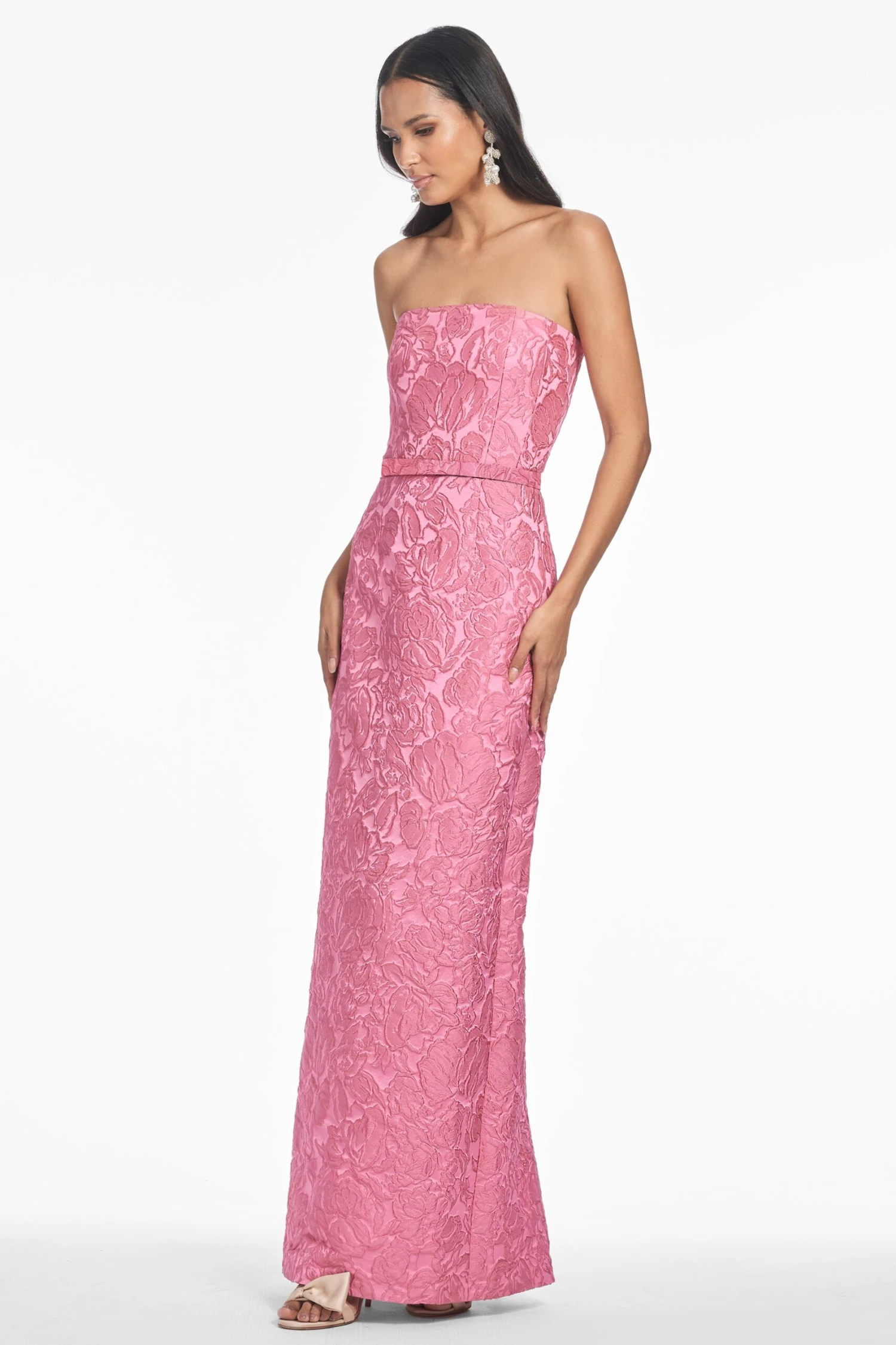 SOPHIA GOWN - ROSE PINK 3 SOPHIA GOWN - ROSE PINK