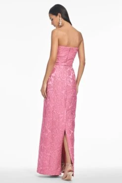 SOPHIA GOWN - ROSE PINK 9 SOPHIA GOWN - ROSE PINK -Sachin & Babi Clothing S253G39 693 4