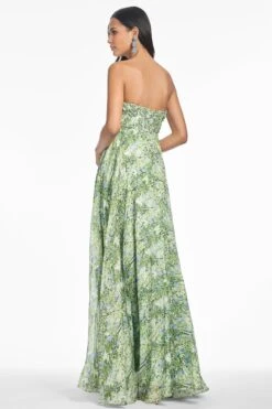AMES GOWN - PERIDOT BOUQUET -Sachin & Babi Clothing S253G42 334 6