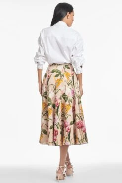TRIXIE SKIRT - FRENCH BRISTRE BLOSSOMS -Sachin & Babi Clothing S253S02 266 4