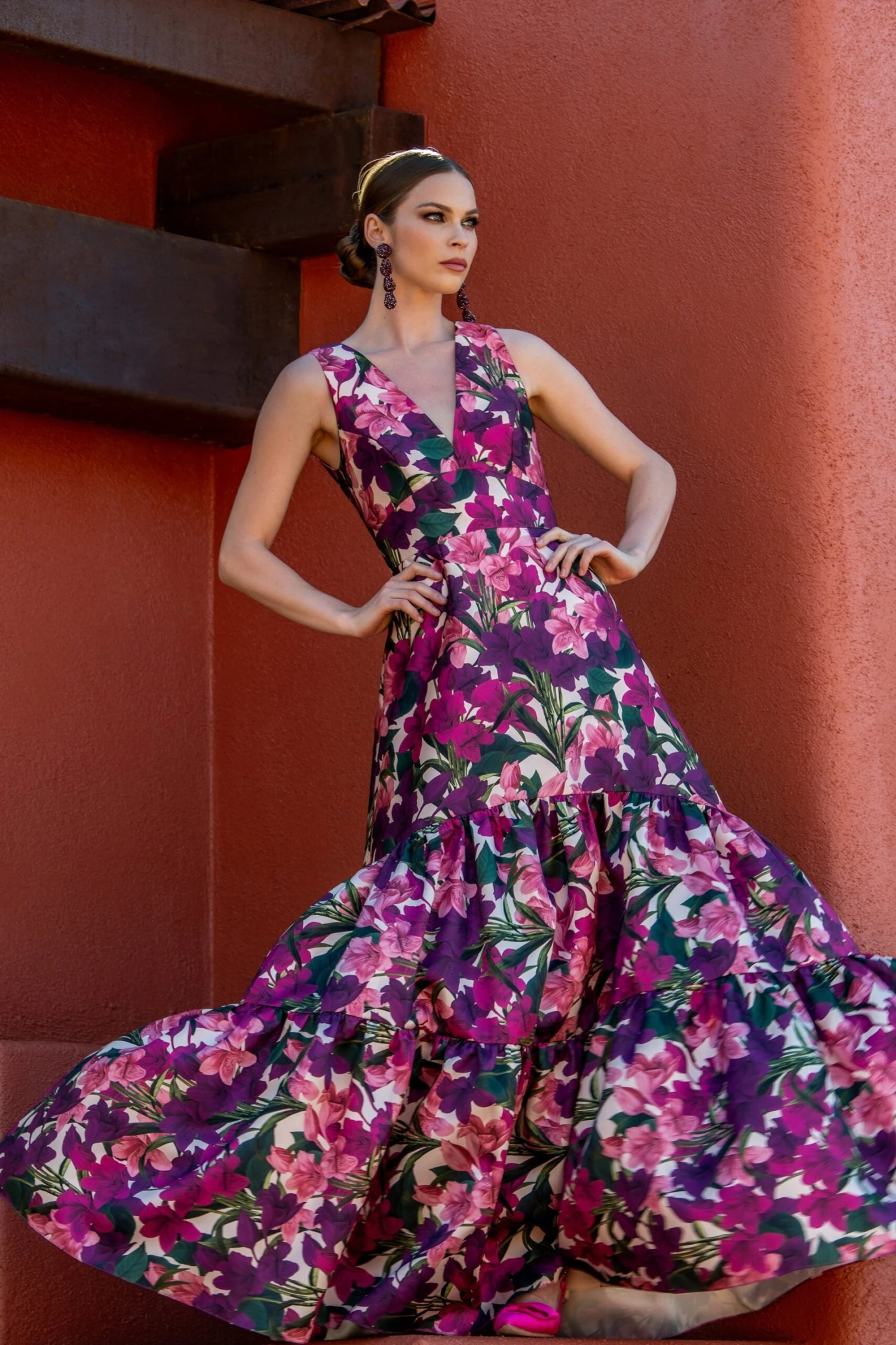 RORI GOWN - CASA BLANCA LILLIES 4 RORI GOWN - CASA BLANCA LILLIES - Image 2