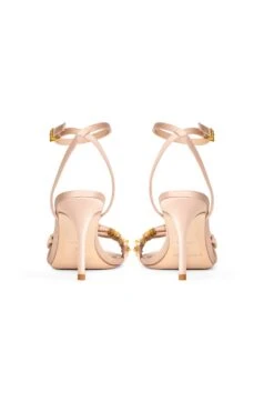 Chelsea Embellished Obi-Bow Open Toe - Champagne -Sachin & Babi Clothing SHOE CHELSEA CHAMPAGNE BACK 2ca67f30 4b50 40ba 9dc3 81b2bceeb6a9