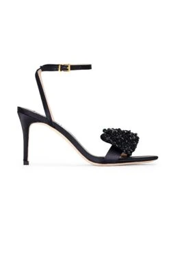 Chelsea Embellished Obi-Bow Open Toe - Black -Sachin & Babi Clothing SHOE CHELSEA EMBELLISHED BLACK SIDE e70614ae a778 4d97 aa34 90a7425ce462
