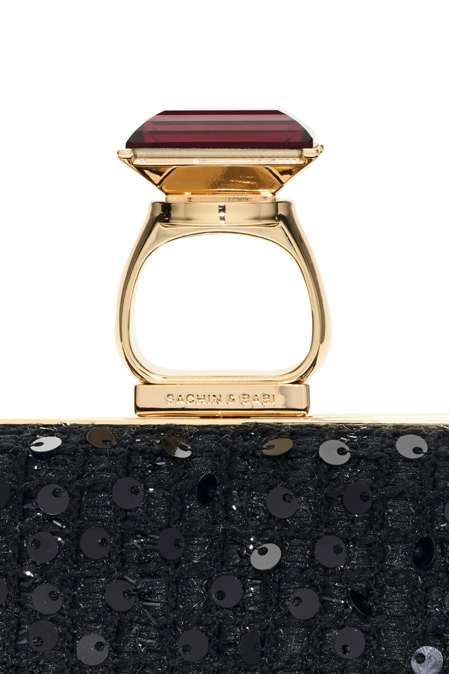 ON THE ROCKS CLUTCH - BLACK 8 ON THE ROCKS CLUTCH - BLACK - Image 6