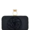 ON THE ROCKS WITH ROSE CLUTCH - BLACK
