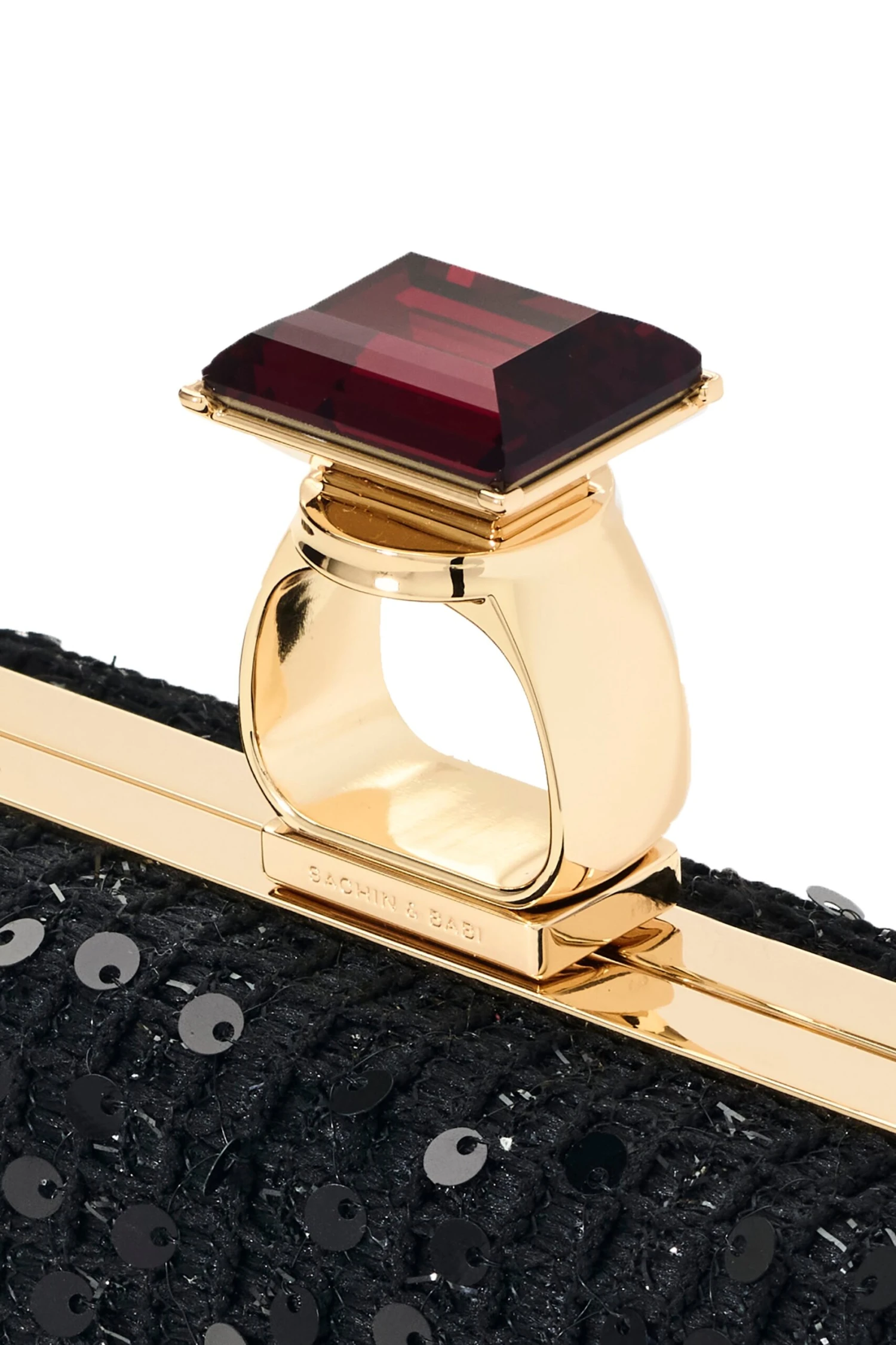 ON THE ROCKS CLUTCH - BLACK 6 ON THE ROCKS CLUTCH - BLACK - Image 4