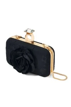 ON THE ROCKS WITH ROSE CLUTCH - BLACK -Sachin & Babi Clothing SHOT 02 060 063 24153cac fda5 49f4 86b7 1b42e0c5b588