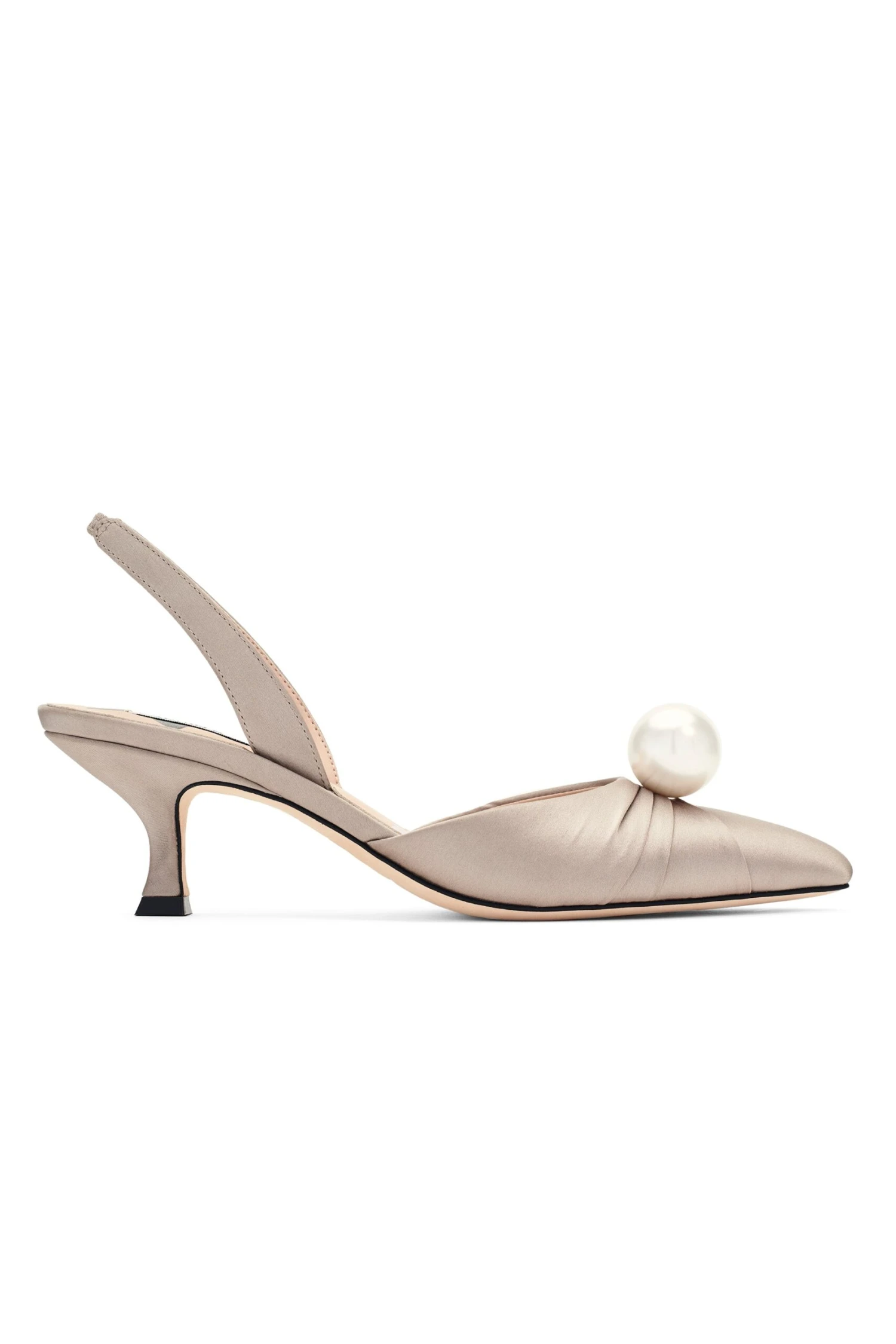 VANDERBILT KITTEN HEEL - PEWTER 4 VANDERBILT KITTEN HEEL - PEWTER - Image 2