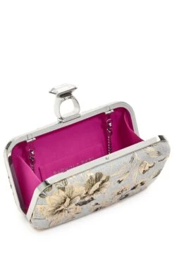 ON THE ROCKS CLUTCH - GOLDEN GARDENS -Sachin & Babi Clothing SHOT 03 040