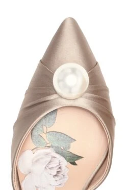 VANDERBILT KITTEN HEEL - PEWTER 10 VANDERBILT KITTEN HEEL - PEWTER -Sachin & Babi Clothing SHOT 03 148 DETAIL