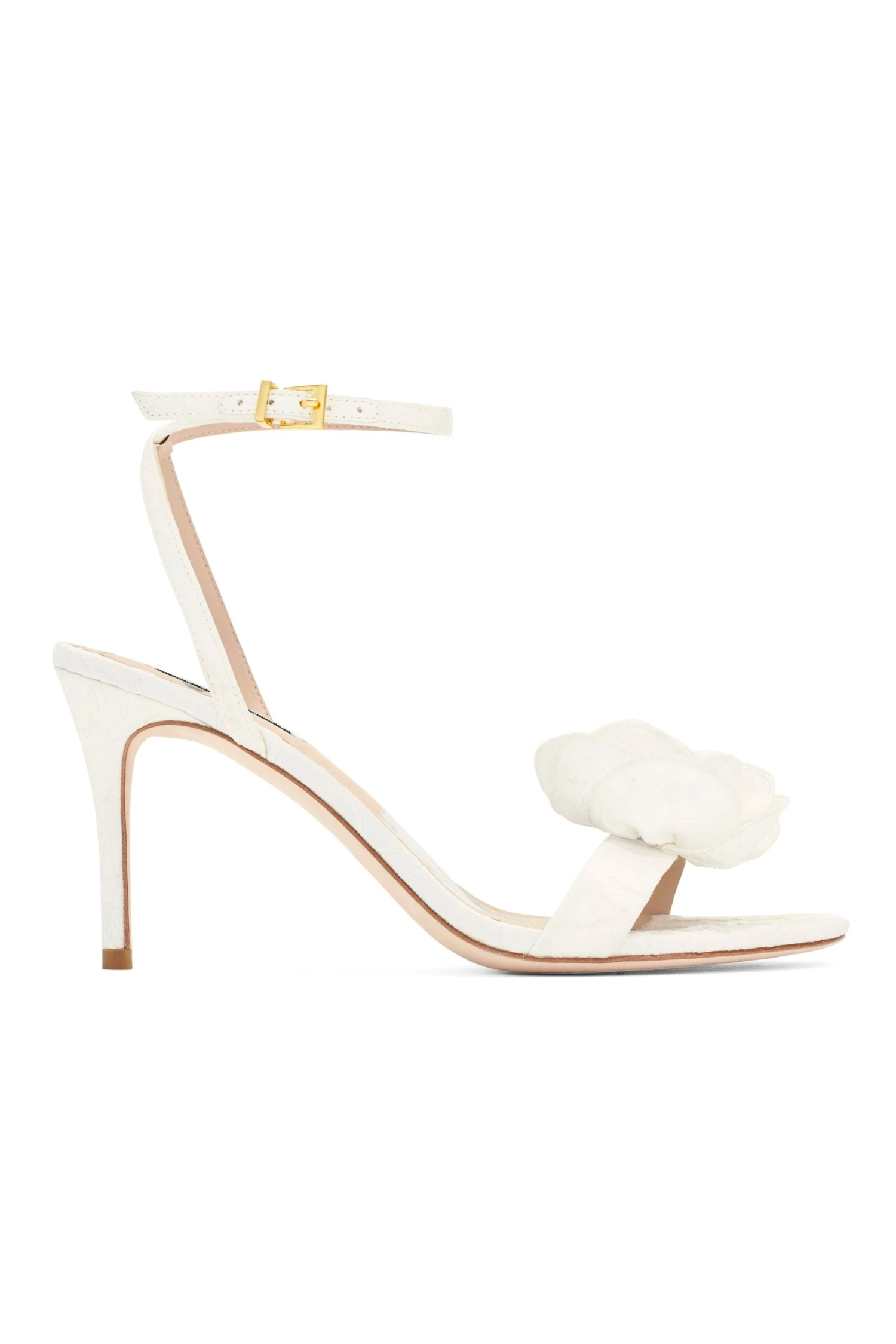 CHELSEA WITH ROSE OPEN TOE - OFF WHITE 5 CHELSEA WITH ROSE OPEN TOE - OFF WHITE - Image 3