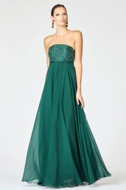 EMBELLISHED MONACO GOWN - FOREST GREEN -Sachin & Babi Clothing SHOT 127 062 a990be94 4e84 4724 9b42 ecf263704d65