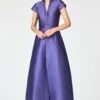 EMBELLISHED MARNI GOWN - CONCORD -Sachin & Babi Clothing SHOT 133 005