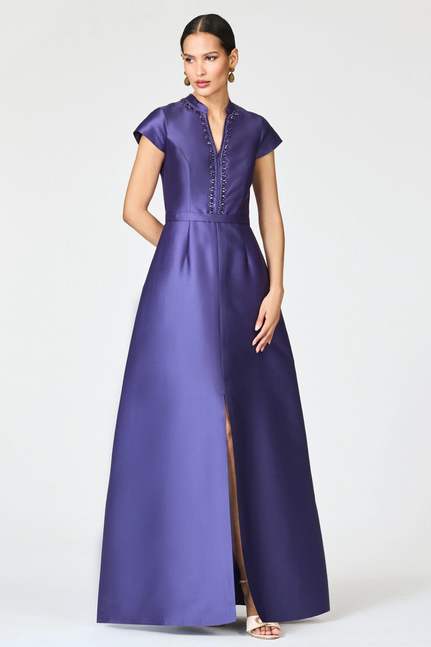 EMBELLISHED MARNI GOWN - CONCORD 4 EMBELLISHED MARNI GOWN - CONCORD - Image 2