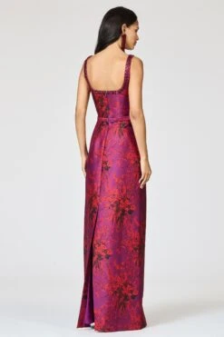 LANA GOWN - RASPBERRY BOUQUET -Sachin & Babi Clothing SHOT 14 061 e057a653 cbc6 411d 8d90 3a4017cac3b5