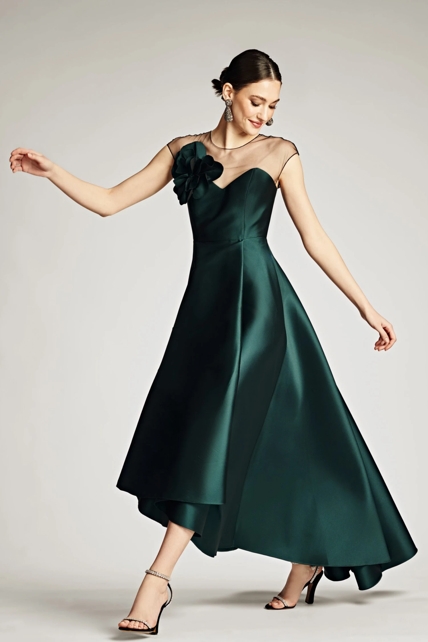 Blakely Gown - Forest Green 3 Blakely Gown - Forest Green