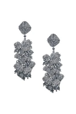 GRAPES EARRINGS - SILVER -Sachin & Babi Clothing SHOT 45 002 052bd260 bc70 494b 8049 1b369a09ed9a