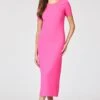TAMARA DRESS - CERISE
