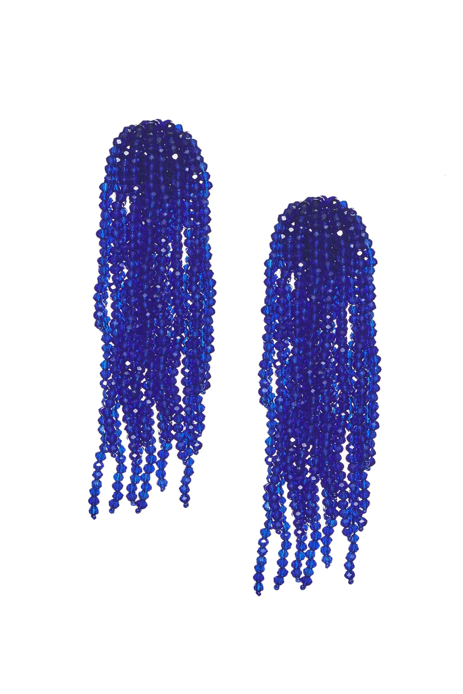 FOUNTAIN EARRINGS - COBALT 4 FOUNTAIN EARRINGS - COBALT - Image 2