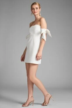 Stephi Dress - Ivory -Sachin & Babi Clothing STEPHIDRESS IVORY SIDE3