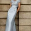 EMBELLISHED AMSTERDAM GOWN - GLACIAL BLUE -Sachin & Babi Clothing Sachin Babi 0308 Edit